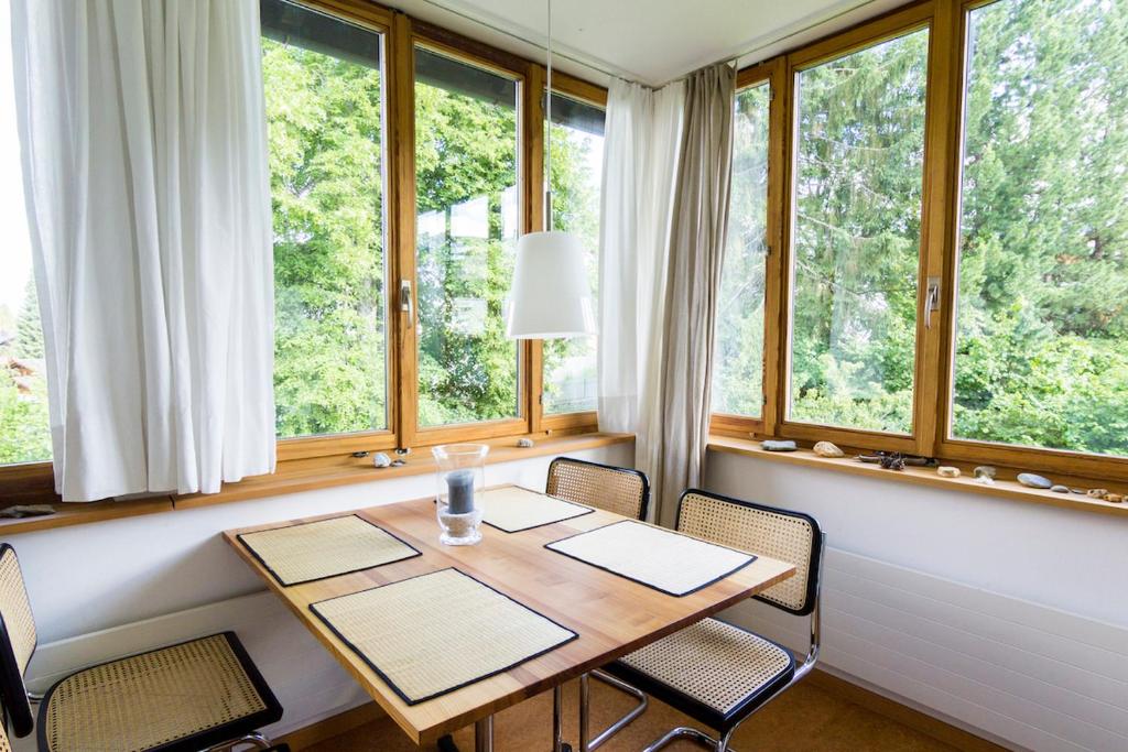 Zahrada ubytování Edelweiss Haus Collina
