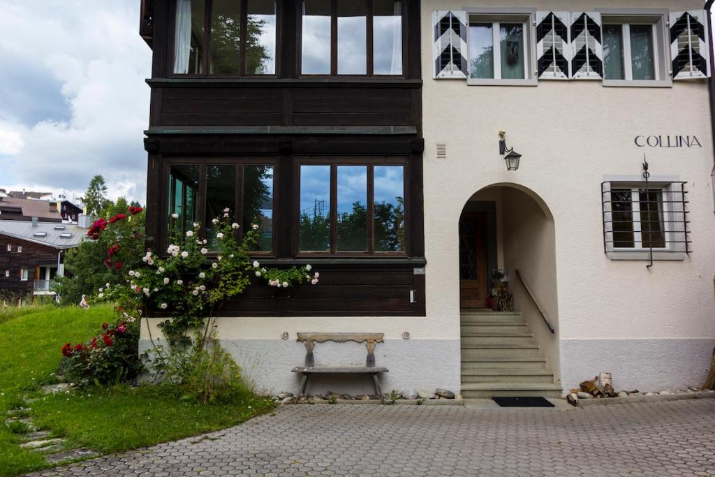 Zahrada ubytování Edelweiss Haus Collina