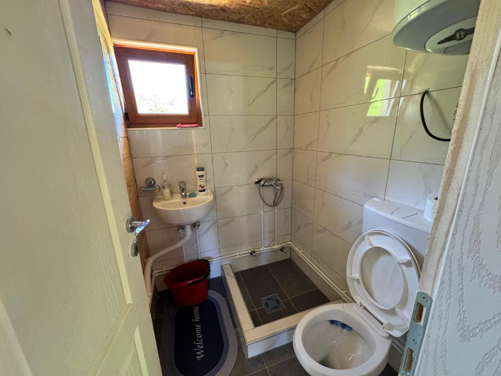Koupelna v ubytování Household Ušćumlić - Oaza mira