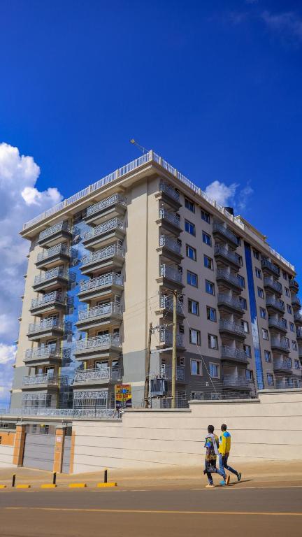 Budova, kde se apartmán nachází