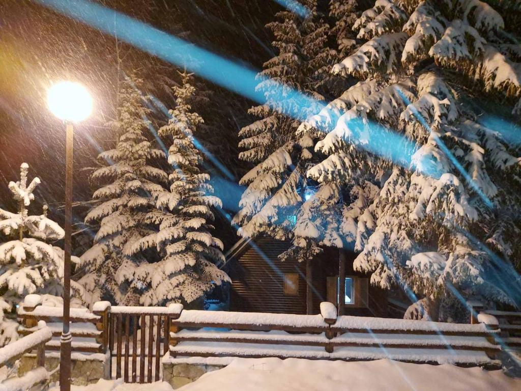Tri Srca durante l'inverno