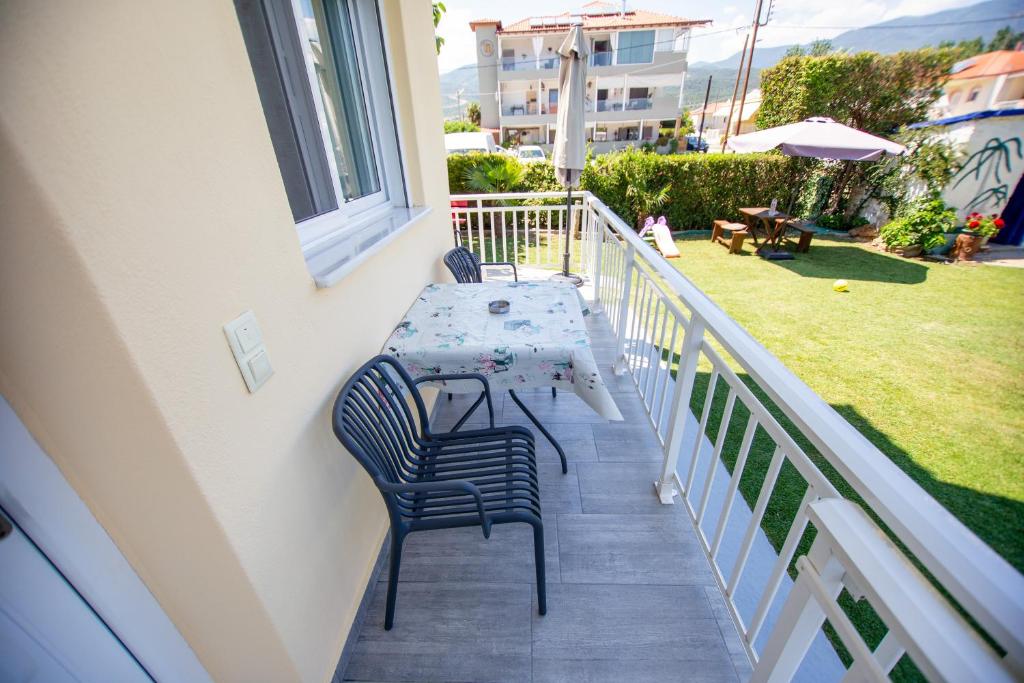Balkon lub taras w obiekcie Babis House