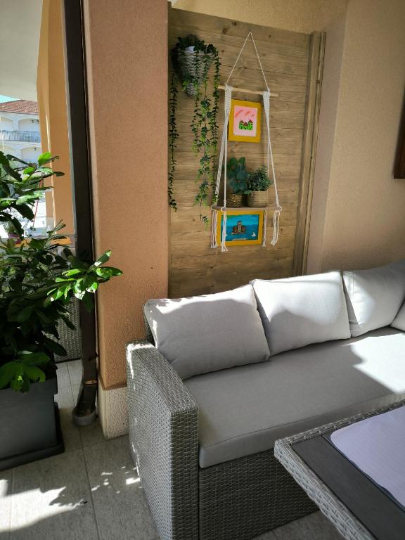 Posezení v ubytování Studio Smokvica