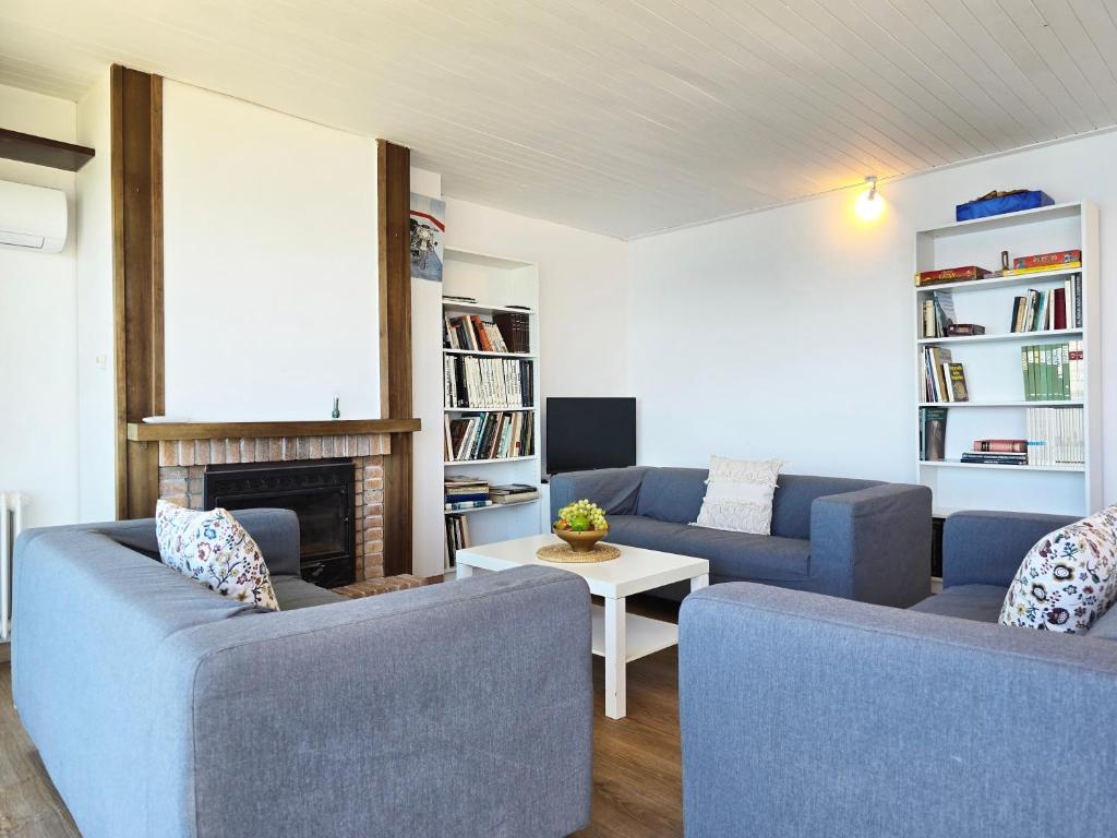A seating area at Apartament Gloria