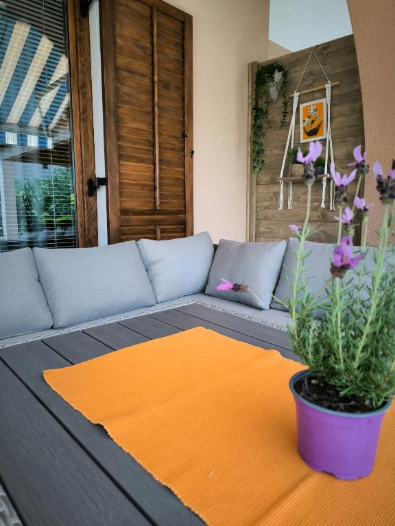 Posezení v ubytování Studio Smokvica