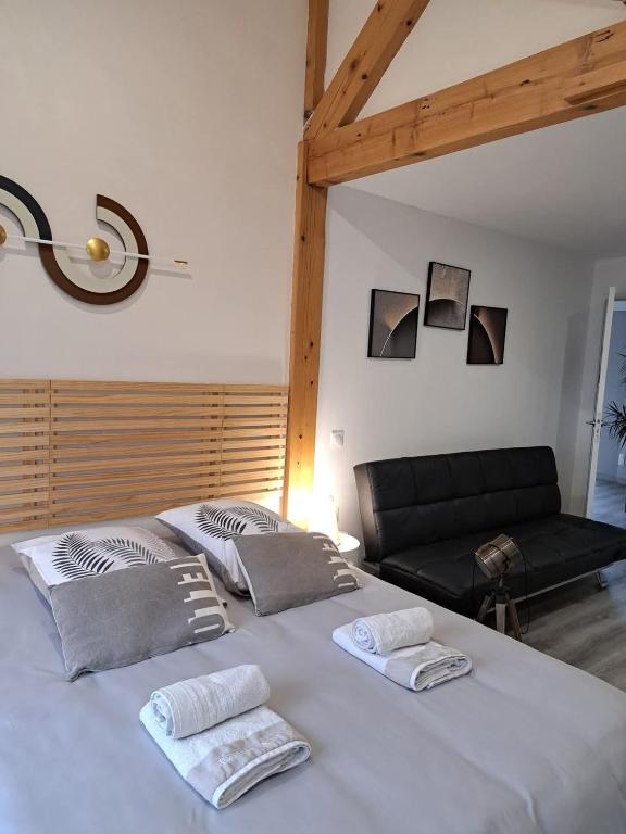 le chemin des Bérands chambres d'hôtes Renaison - Camera Doppia Con Bagno Privato