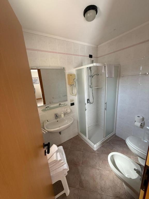 Kúpeľňa v ubytovaní Hotel Bel Sito Peschiera