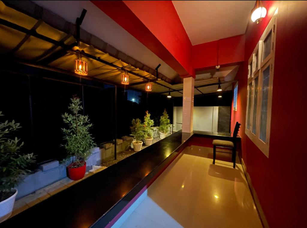 Posezení v ubytování Night Space hostel
