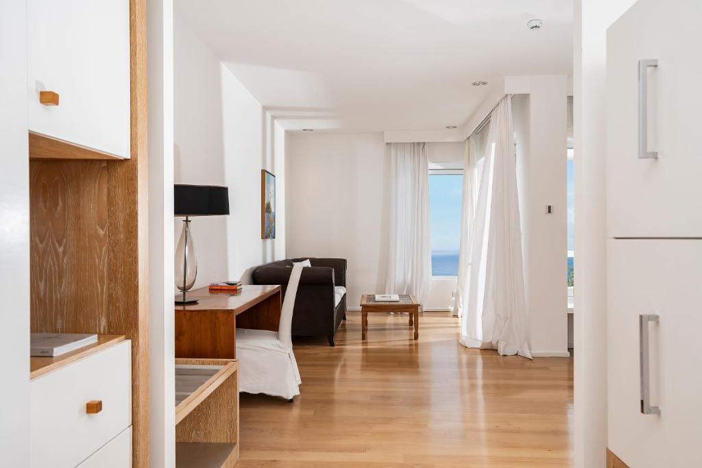 TV a/nebo společenská místnost v ubytování Relais Blu