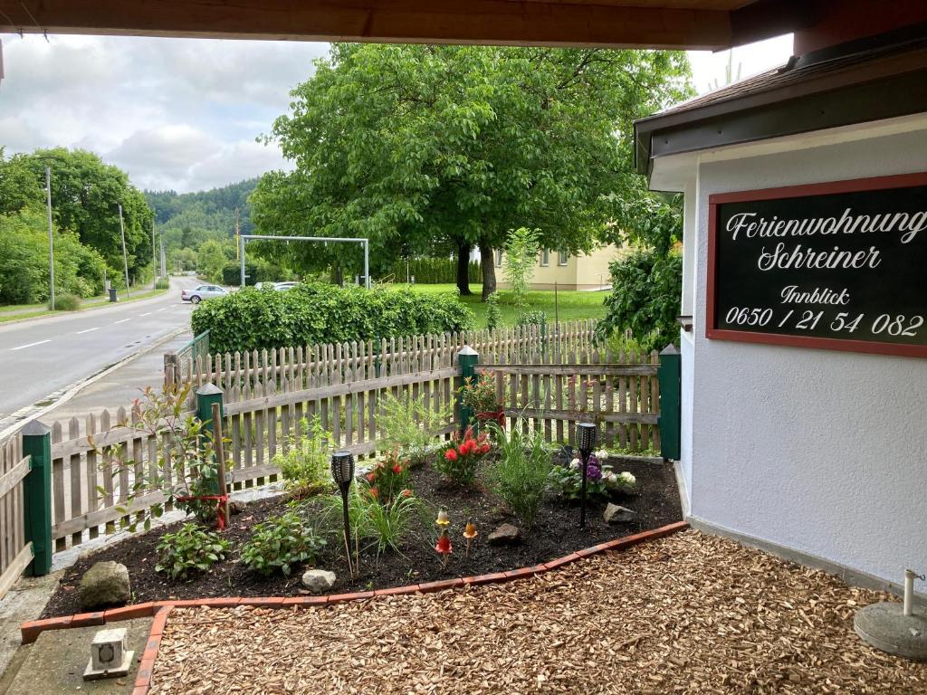 Zahrada ubytování Ferienwohnung Schreiner Innblick