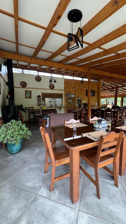 Restaurace v ubytování El Toucanet Lodge & Restaurante