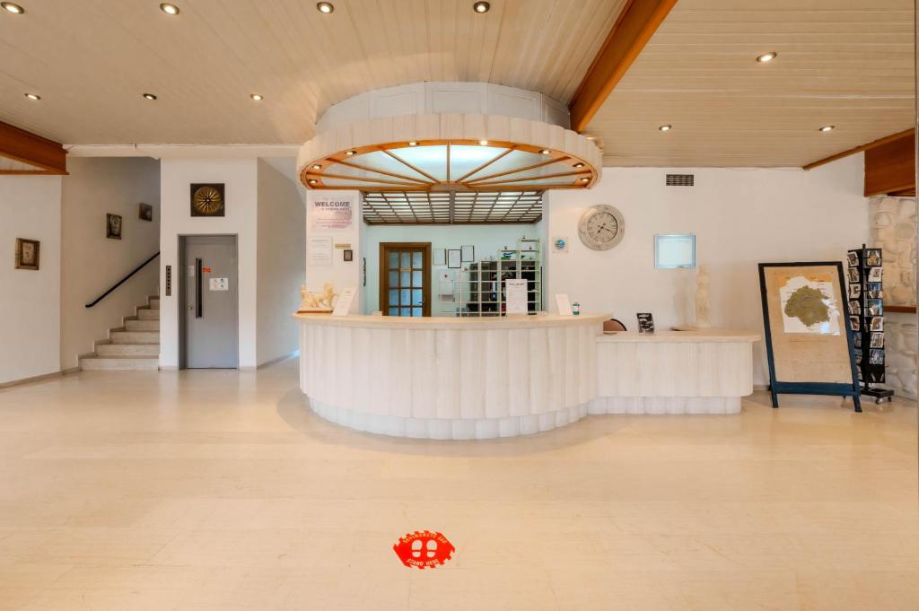 The lobby or reception area at Artemis