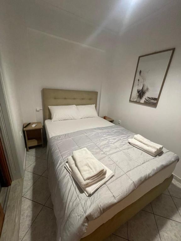Postel nebo postele na pokoji v ubytování MVM rooms