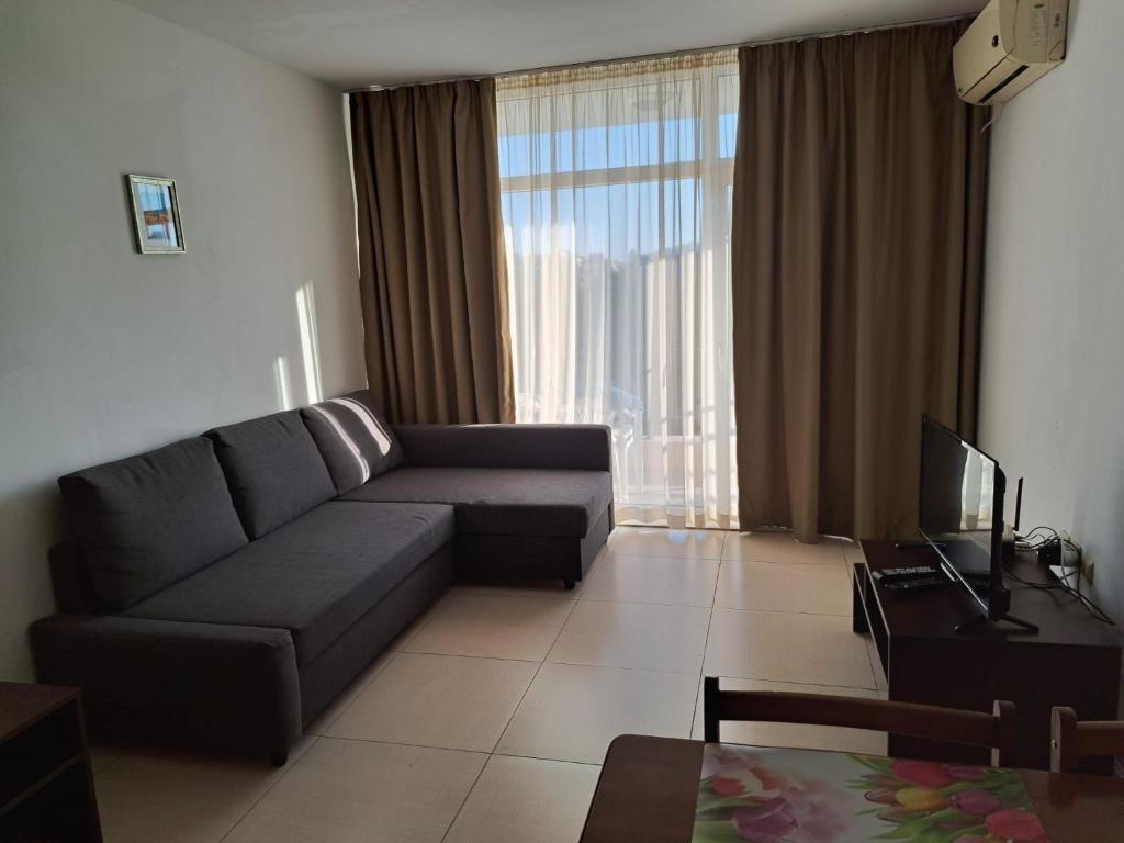 Posezení v ubytování Grand Kamelia Apartment