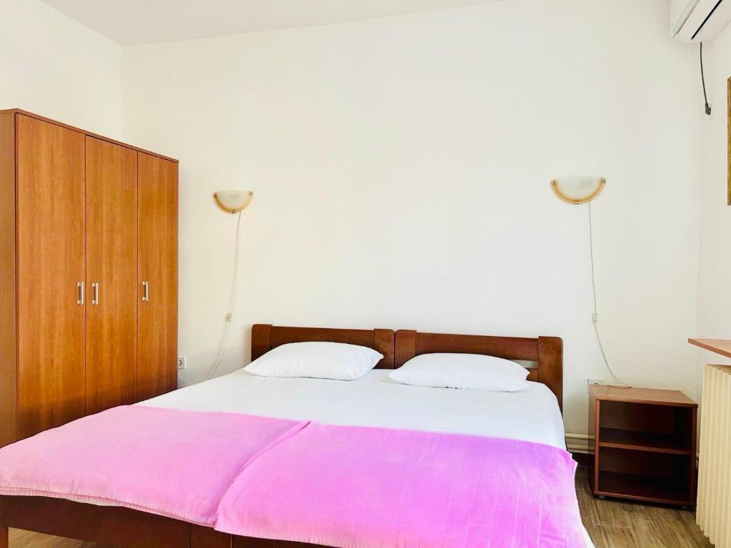 Postel nebo postele na pokoji v ubytování Apartmani i sobe Radojičić