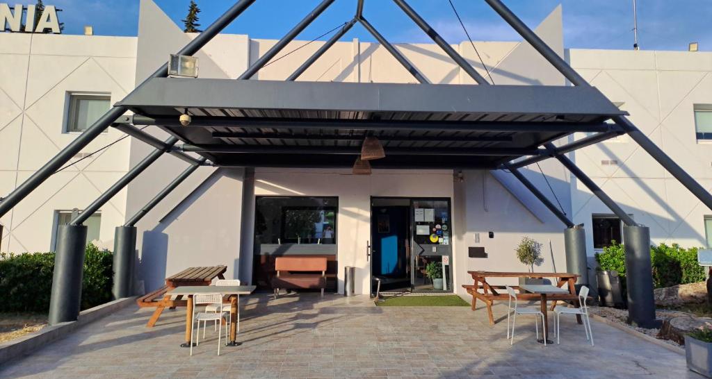 Budova, kde se hotel nachází