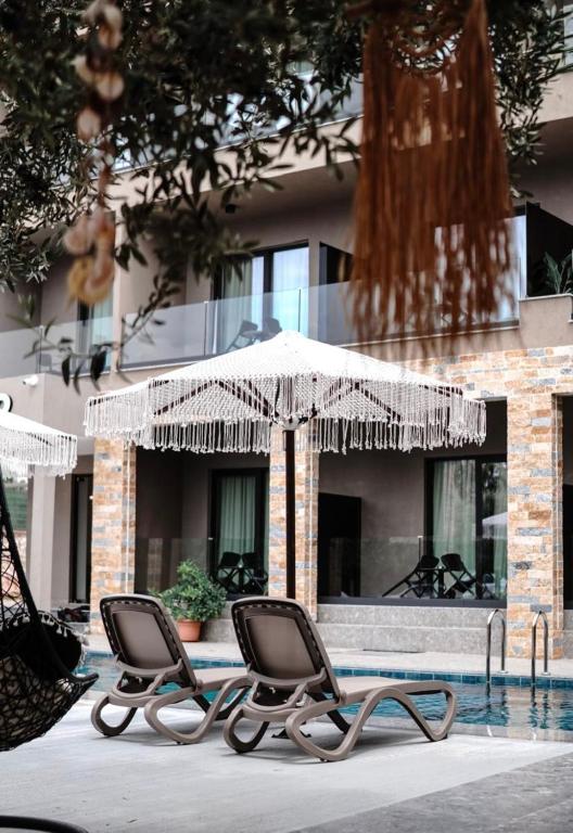 Bazén v ubytování Hotel Resol 2 nebo v jeho okolí