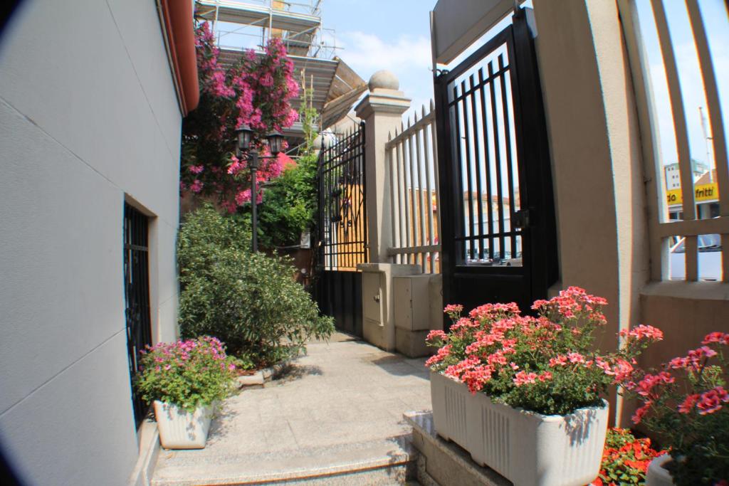 Zahrada ubytování Hotel Brenta Milano