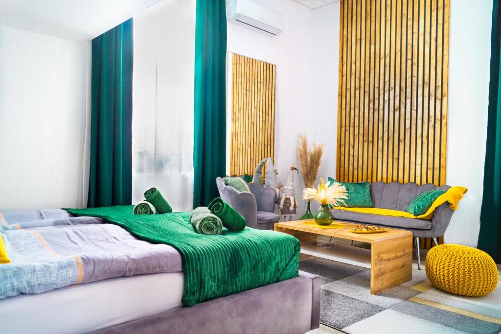 Posezení v ubytování Cuddle Corner Budapest