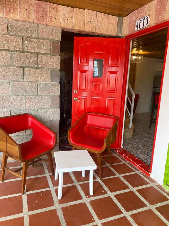 Posezení v ubytování Arco Iris Casa de Campo
