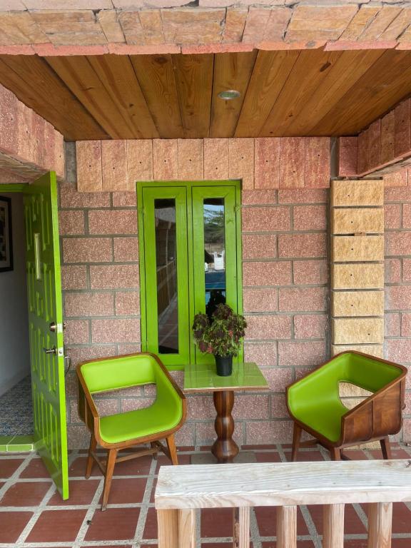 Posezení v ubytování Arco Iris Casa de Campo