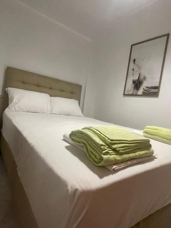 Postel nebo postele na pokoji v ubytování MVM rooms
