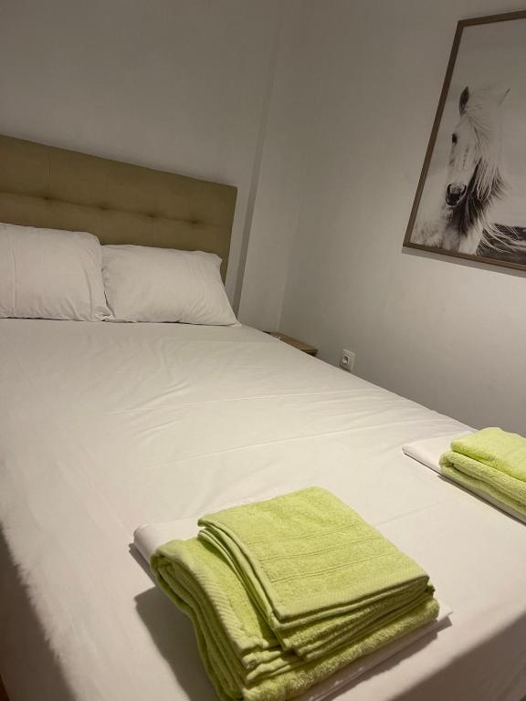 Postel nebo postele na pokoji v ubytování MVM rooms
