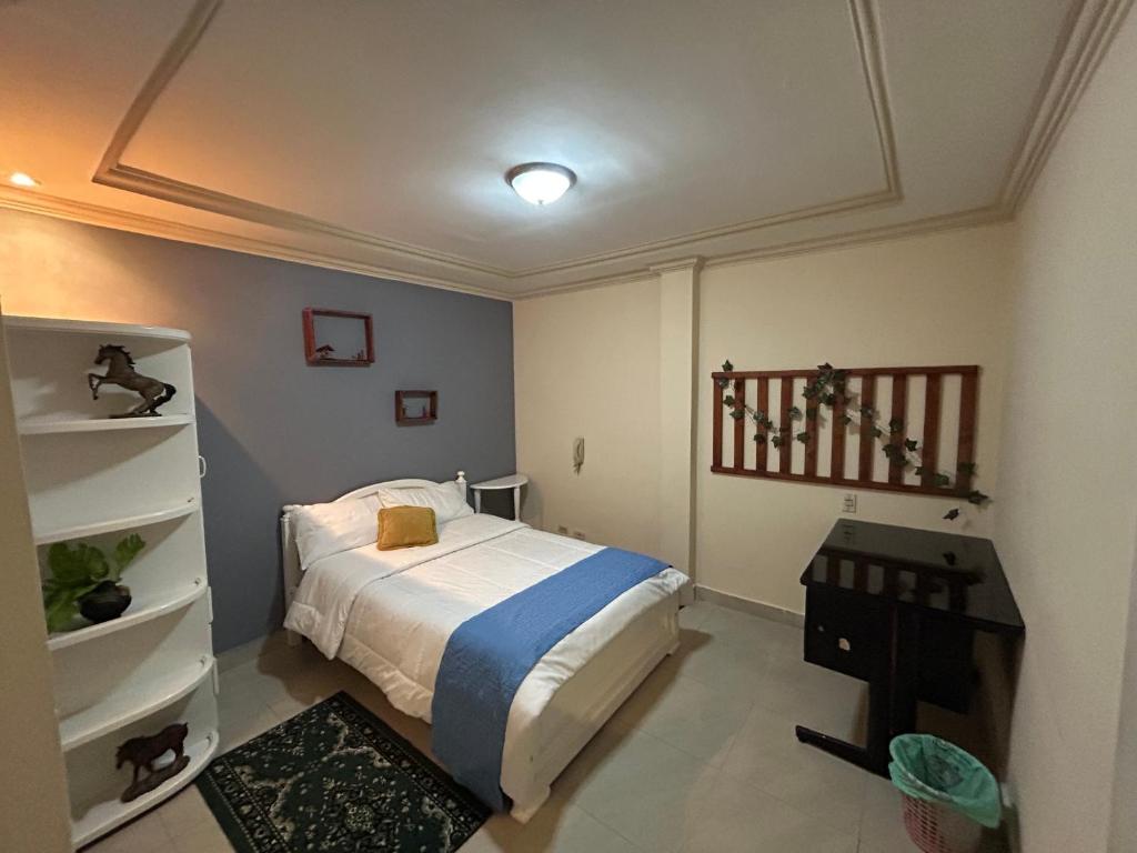 Postel nebo postele na pokoji v ubytování Mini suite
