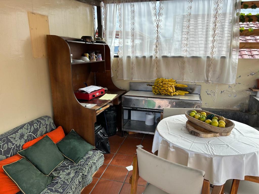 Posezení v ubytování Mini suite