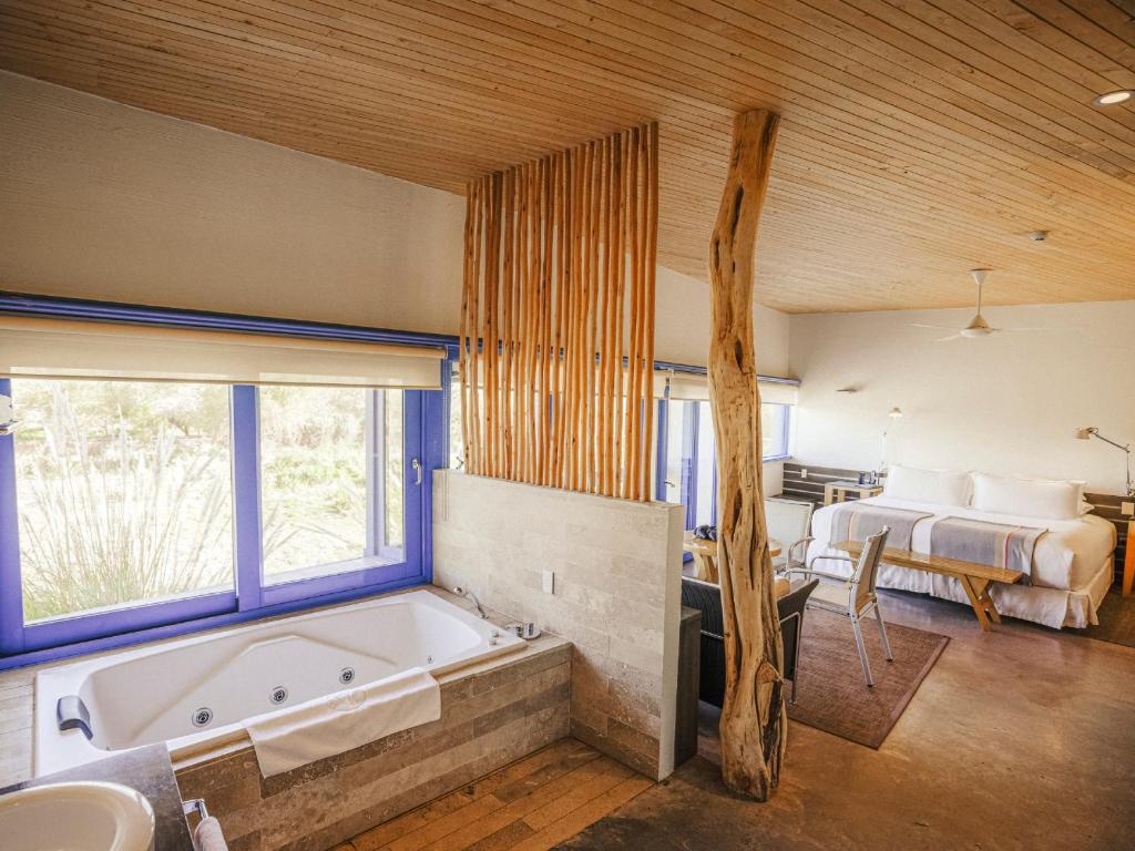 Postel nebo postele na pokoji v ubytování Explora en Atacama - All Inclusive