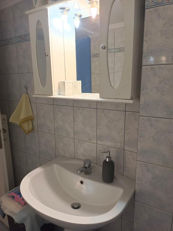 Koupelna v ubytování Stefkas apartment2