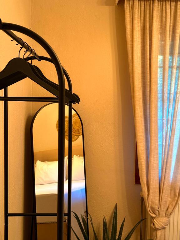 Postel nebo postele na pokoji v ubytování THEOHARIS SUMMERHOUSE