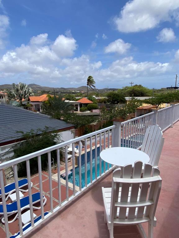 Balkón nebo terasa v ubytování Arco Iris Casa de Campo