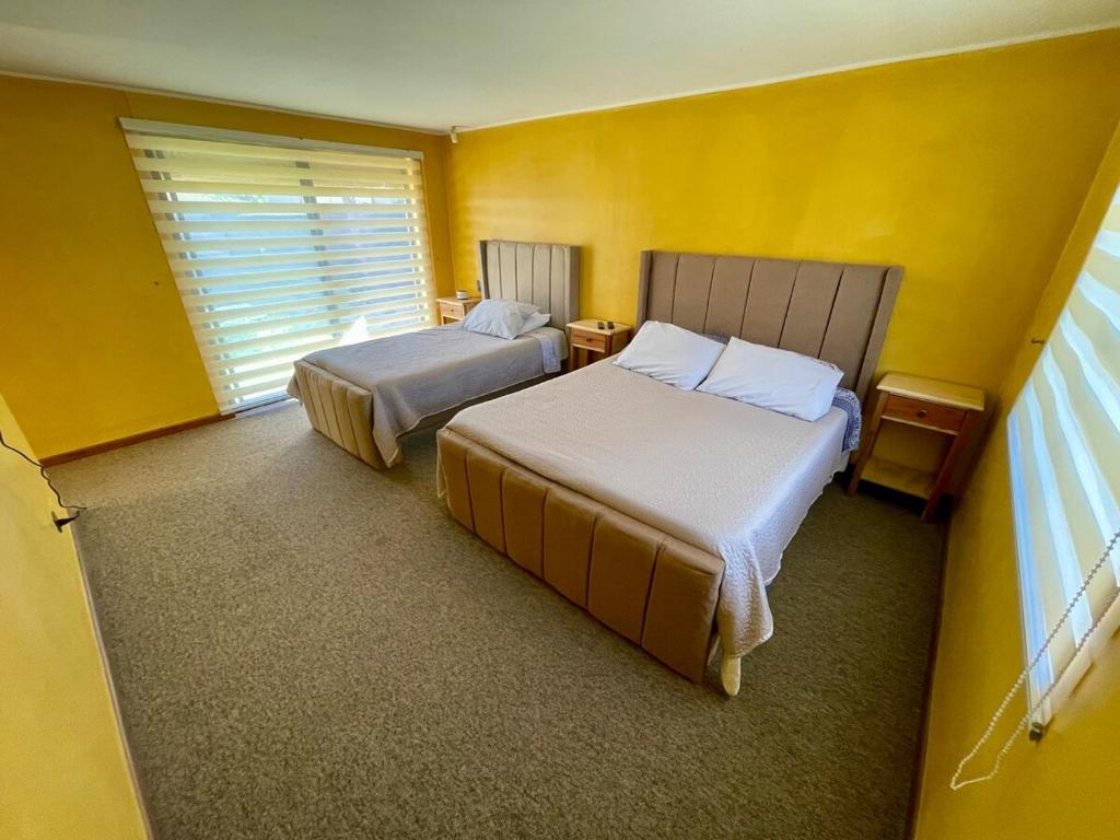Postel nebo postele na pokoji v ubytování Casa Comigual