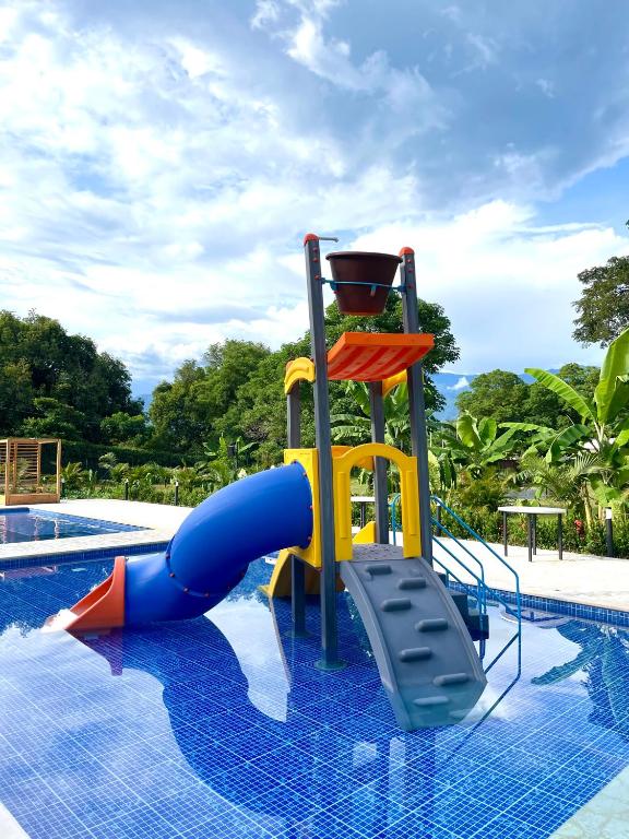 Bazén v ubytování Ivanna Hotel Campestre nebo v jeho okolí