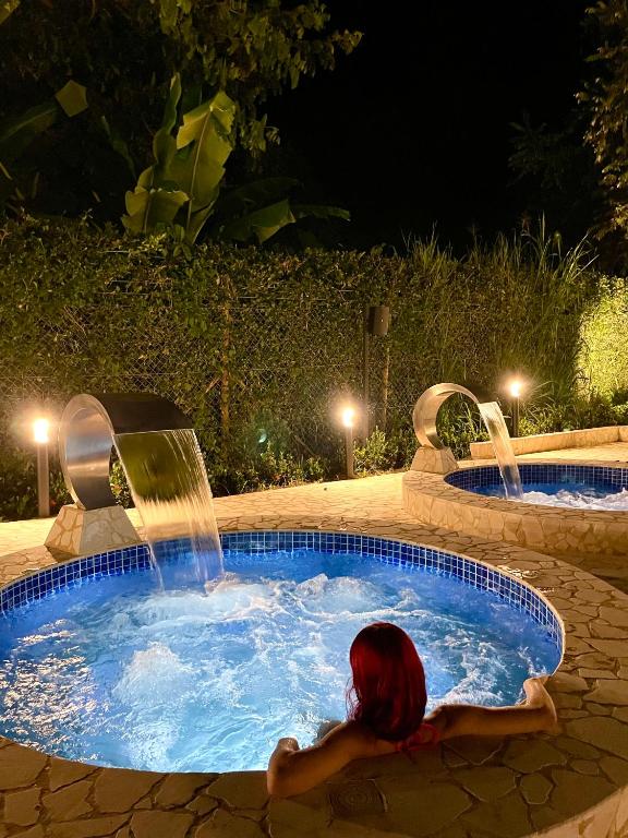 Bazén v ubytování Ivanna Hotel Campestre nebo v jeho okolí