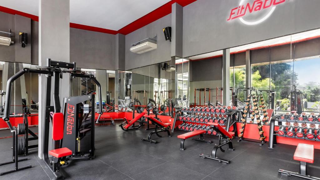 Fitness centrum a/nebo fitness zařízení v ubytování The Wujil Resort & Conventions