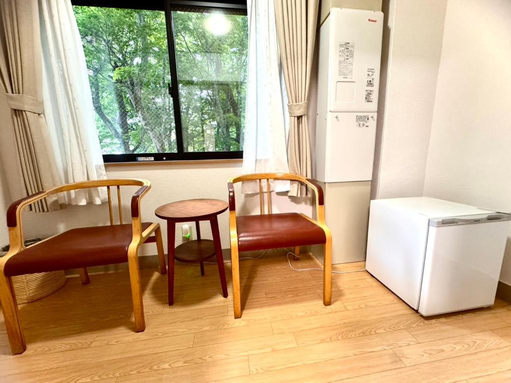 Posezení v ubytování 富士たから荘 旭日館