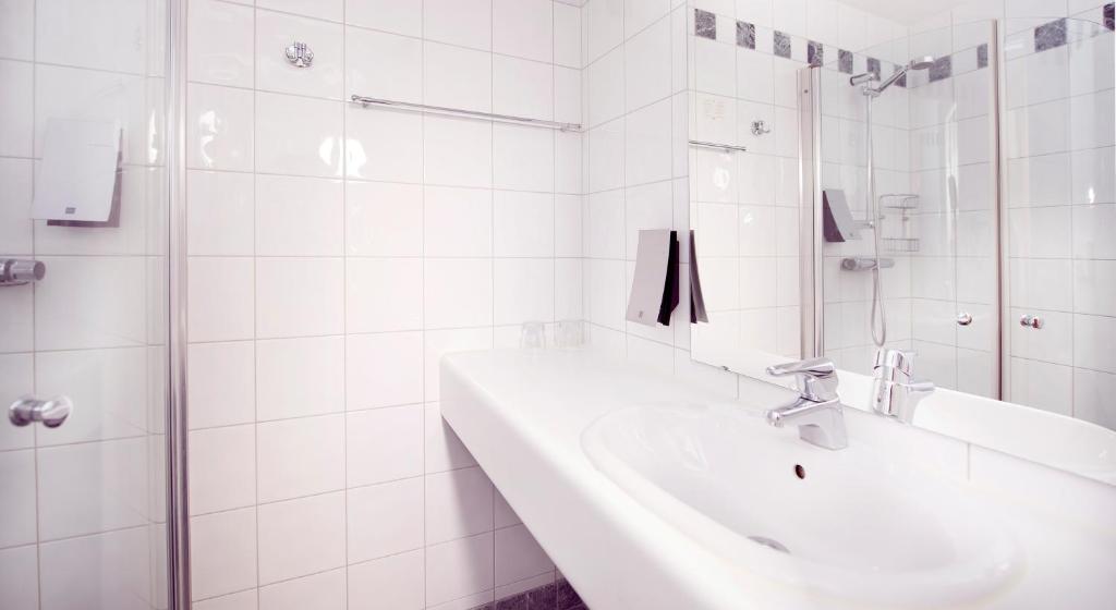 Koupelna v ubytování Home Hotel Temperance