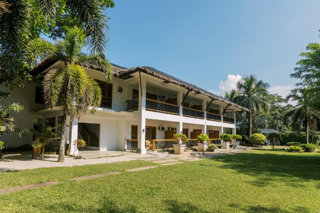 Zahrada ubytování Nabulao Beach Resort