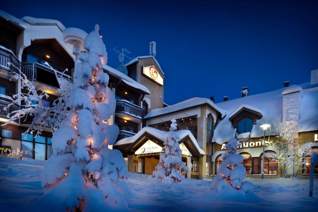 Lapland Hotels Riekonlinna talvella