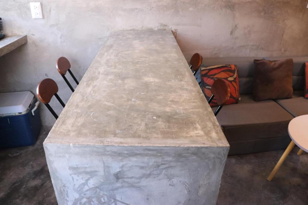 Posezení v ubytování Casita Guayaba