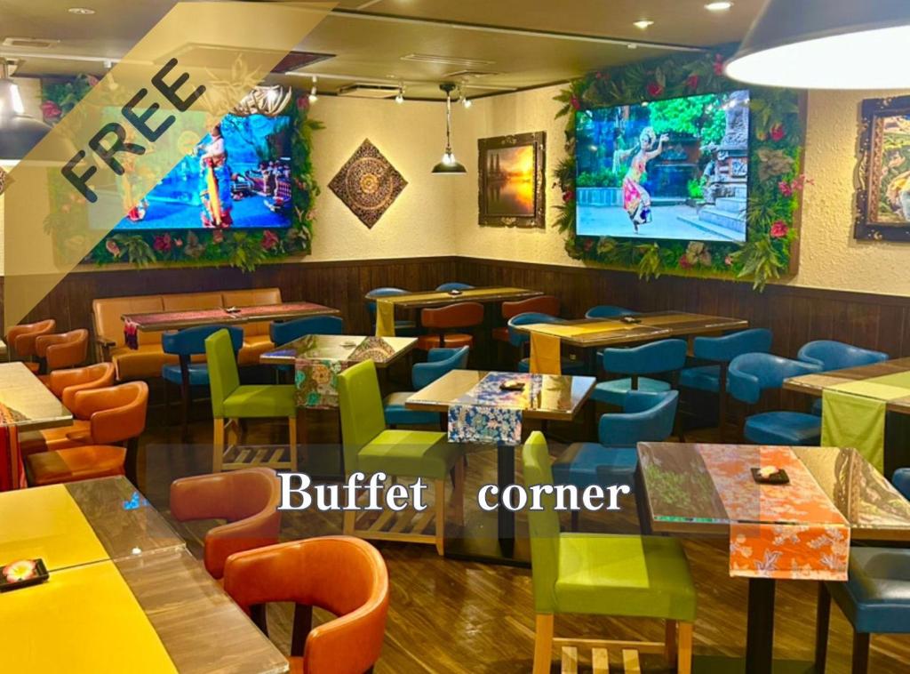 ホテルバリアンリゾート 新宿本店にあるシーティングエリア