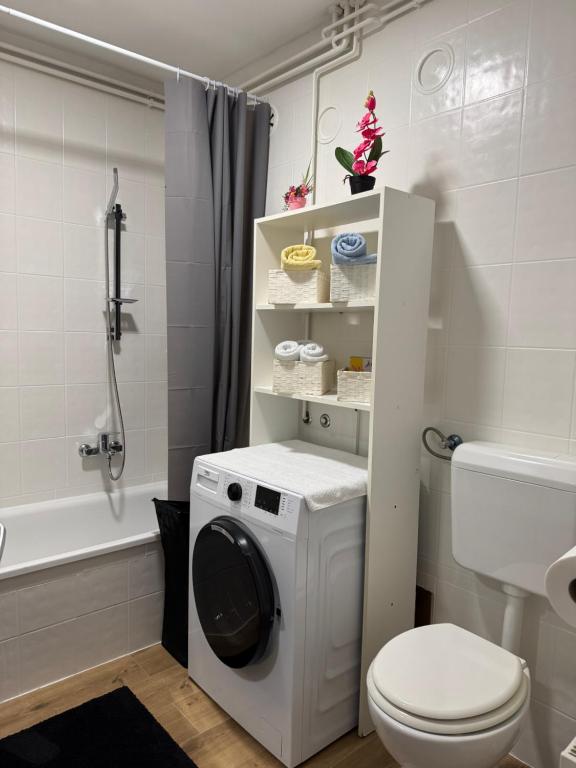 Kúpeľňa v ubytovaní Apartment T&M Zagreb Airport