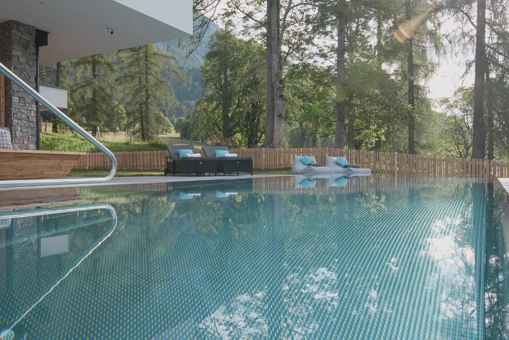 Bazén v ubytování Hotel Rösslhof nebo v jeho okolí