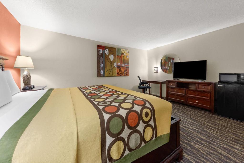Super 8 by Wyndham New Orleans - Chambre Lit King-Size - Non-Fumeurs