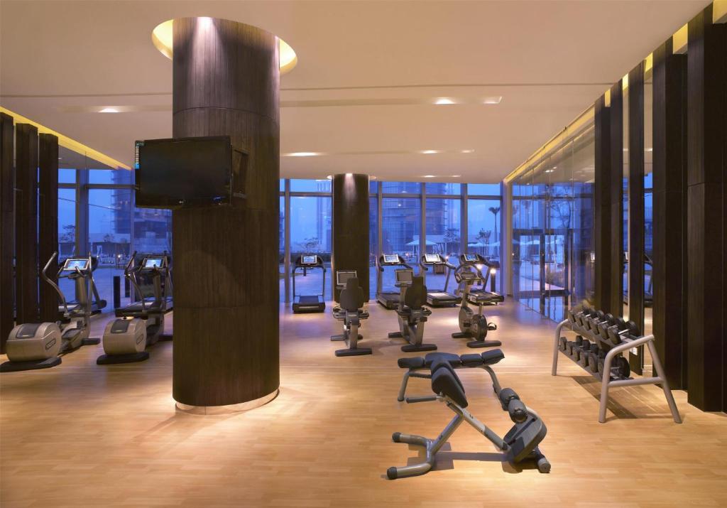 Fitness centrum a/nebo fitness zařízení v ubytování Grand Hyatt Macau