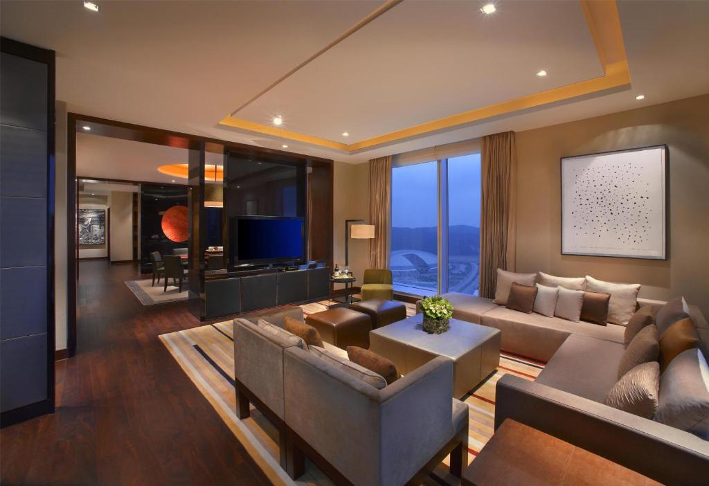Posezení v ubytování Grand Hyatt Macau