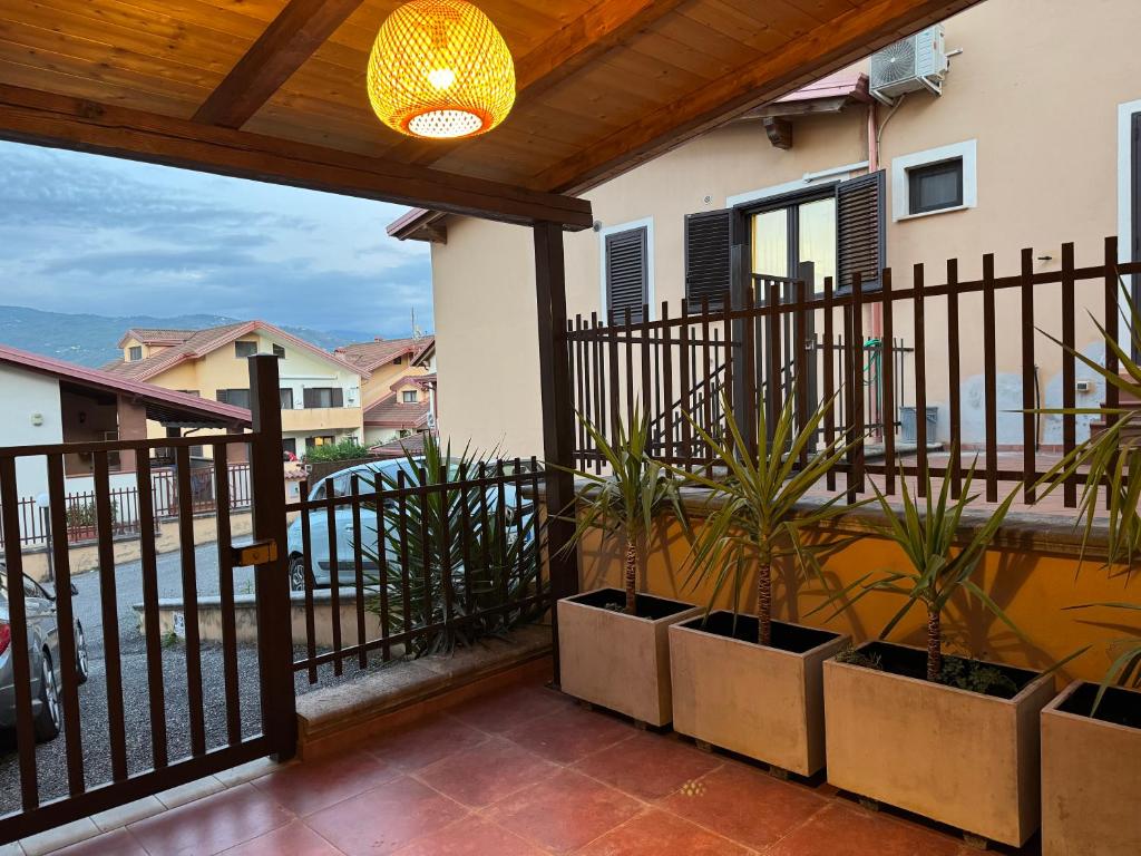 Balkón nebo terasa v ubytování Integra apartments