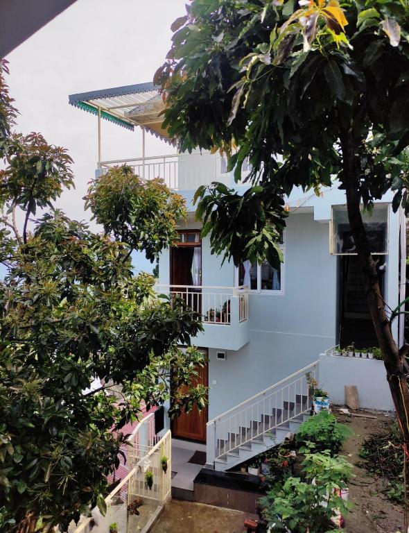 a view of the house from the garden at Fog & Fern in Kurseong